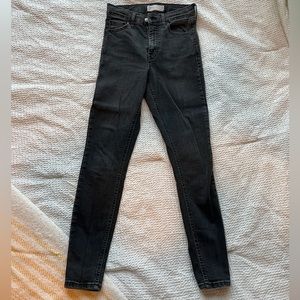 TOP SHOP Jamie high waisted skinny jeans, size 26 (W) 32 (L)!